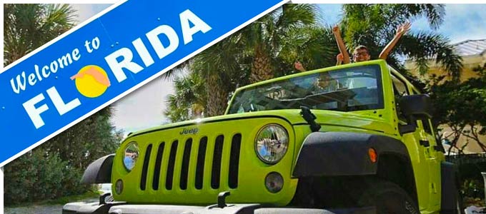 Jeep near Orlando, FLorida